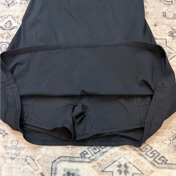 NWOT Ewedoos Black Athletic Exercise Dress w Built-in Shorts & Pockets Size S - Picture 3 of 4